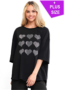 Why Heart Top  W/Stones TB23035