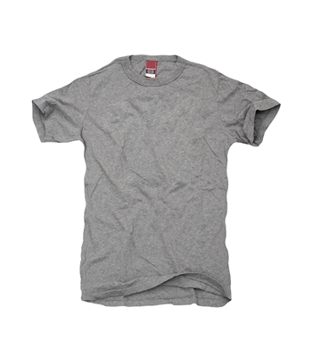 Grey Woven Tee