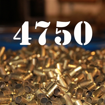 380 Auto once fired brass cases for reloading