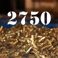40 S&W once fired brass cases for reloading