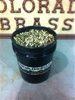 40 Cal S&W Once Fired Brass Cases 5 Gallon Bucket