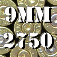 9mm once fired brass cases for reloading