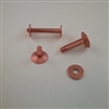 COPPER BELT RIVET & BUR                 #12 X 5/8