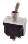 1TL1-7 - HONEYWELL - Military-Grade Toggle Switch, TL Series, SP3T, (On)-Off-(On), Panel, 10 A, 250 V RoHS Compliant - MIL-DTL-3950