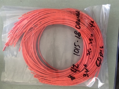 UL1015 wire set of 66 wires custom strip each side per drawing 2126796 REV. 2