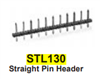 30.355 - ALTECH - STL130/5, Straight Pin Header Std Pkg/50