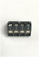 30.604 - ALTECH - PCB Terminal, 45 degree, 4 Pole, 5.00mm; AK300/07-5.0, 15A, 300V