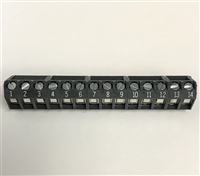 30.614 - ALTECH - PCB Terminal, 45 degree, 14 Pole, 5.00mm; AK300/07-5.0, 15A, 300V