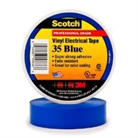35 BLUE - 3Mâ„¢ - ScotchÂ® Vinyl Blue Electrical Tape 35, 3/4"x66'