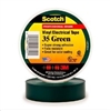 35 GREEN - 3M - Scotch Vinyl Green Electrical Tape 35, 3/4"x66'