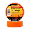 35 ORANGE - 3M - Scotch Vinyl Orange Electrical Tape 35, 3/4"x66'