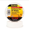 35 WHITE - 3M - Scotch Vinyl White Electrical Tape 35, 3/4"x66'