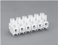 40.103 - ALTECH - Terminal Strip, Panel Mount, ATSF1.5/3, 3 Pole, 8mm spacing, 600V, 20A, Pkg/100