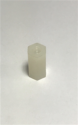 4307 -  Standoff; #6-32; 0.5 in.; Nylon 6/6; 1/4 in.; Hex