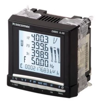 4825 0405 - Socomec - DIRIS A-30 Multifunction performance metering & monitoring device - PMD Energy monitoring (48250405)