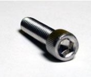 Socket Head Cap Screw, M3 x .5, Stainless steel, Pkg/1