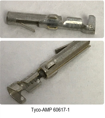 60617-1 - TYCO / AMP - Contact, Commercial MATE-N-LOK Series, Socket, Crimp, 18 AWG, Tin Plated Contacts