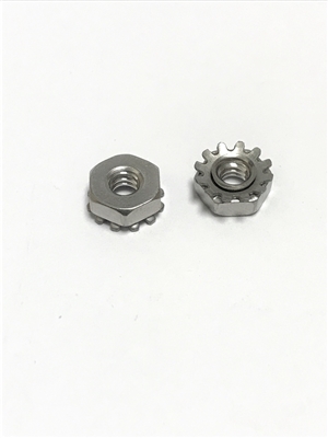6CKNTS - 6-32 KEP NUT SST RoHS