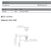 8406-00 - FELEC - SCR,CROSS REC,M2.6THD,6MM LG,STL,SIL CLR, Pkg/1