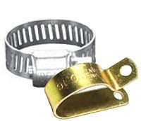 AS21919CH01 - CLAMP,LOOP,SILICONE/WHITE,SS