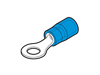 BP-M6 - CEMBRE -  16-14AWG Blue Ring Terminal, M6 Stud, 2046330, Bag/100
