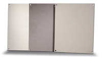 BP2016A - ATTABOX - Standard Aluminum Back Panel 20 x 16 inches used for Heartland, Commander, Freedom, and Centurion series