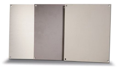 BP2424A - ATTABOX - Standard Aluminum Back Panel 24 x 24 inches used for Heartland, Commander, Freedom, and Centurion series