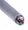 C0972 - General/Carol Cable - 4 Conductor Multi-Conductor Cable Gray 22 AWG Foil, Braid 1000.0' (304.8m)