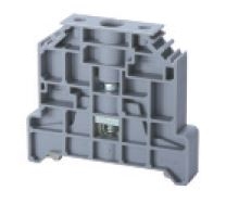 CA202 - ALTECH - End Stop 35mm DIN Rail, Heavy duty; grey, Pkg/25