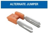 CA801/2 - ALTECH - Jumper, Push-In, 6mm spacing, 2 pole; use with DIN Term Blks AS4 Series, Pkg/100