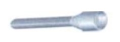 CE007512 - JEONO - 20AWG, White Nylon, Penhole Terminal (Nylon Insulation/Single Type)