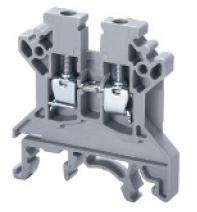 CTS2.5U-N/DB - Altech - DIN Term Blk, Screw, Feed-Thru, 20A, 600V, 22-14AWG, 5mm, dark brown