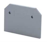 EPCMC2-2 - Altech - End Plate, grey, use with DIN Term Blk CMC2-2 (50PK)