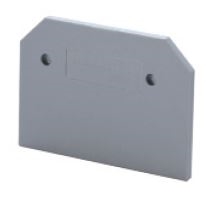 EPCMC2-2 - Altech - End Plate, grey, use with DIN Term Blk CMC2-2 (50PK)