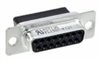 FL15S7-K121 - Receptacle for Female Contacts Housing D-Sub Connector 15 Position, Pkg/1