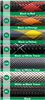 FRN1.00OS - TECHFLEX - FLEXO Flame Retardent Expandable Braided Sleeving,  FR Material OS (BLACK W ORANGE SPYDER), 1" (25.4MM) 65 ft roll