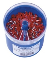 GR4718DO - Klauke - Red, Insulated cable end-sleeve according to DIN EN 60228 Cl. 5 and 6, with Easy-Entry, Pkg/1000