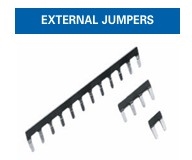 HCL12-12 - ALTECH - External Jumper, 12mm spacing, 12 pole, use with Eurostrip HE6, HE6H, ATS6, ATSF6, Pkg/50