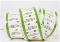 HT-SCE-1/2-2.0-9 - RAYCHEM - LBL,HT-SHRINK,HT-SCE,HI-TEMP,WHT,2â€X1/2â€ (Minimum: 250   Multiples: 250)