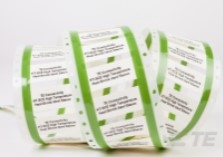 HT-SCE-1/2-2.0-9 - RAYCHEM - LBL,HT-SHRINK,HT-SCE,HI-TEMP,WHT,2â€X1/2â€ (Minimum: 250   Multiples: 250)