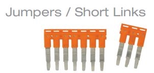 JX2.5/2 - ALTECH -  Jumper, Push-In, 2 pole, 5mm spacing, use with CX2.5 Series