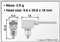 PSE540-R06 - SMC - Compact Pneumatic Pressure Sensor