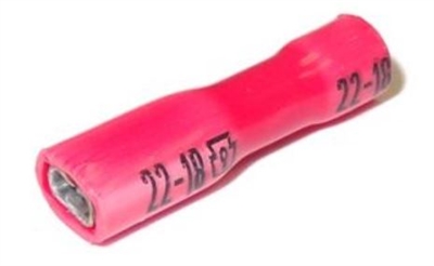 SO5317SF - HOLLINGSWORTH - Slip-On 22-18 Gauge .020 x.110 FIT Flared Female Vinyl Insulation Red Fully Insulated
