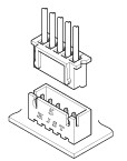 SXH-002T-P0.6 - JST - XH Series, 2.5mm Pitch, 30 to 26 AWG, Pkg/100