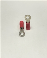 XR1857S - HOLLINGSWORTH - Ring Short Barrel 22-18 Gauge Funnel FIIG #6 Stud Vynyl Insulation Red