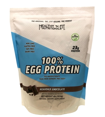 100% Egg Protein Chocolate Flavor 4Lbs