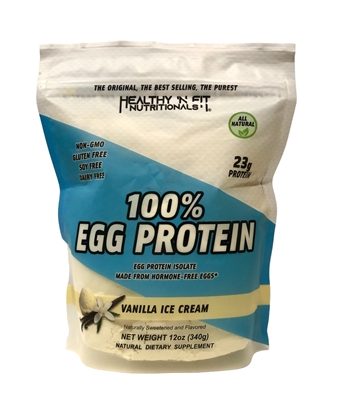 100% Egg Protein Vanilla Flavor 12Oz.