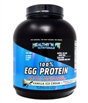 100% Egg Protein Vanilla Flavor 4Lbs