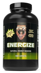 Energize - Super Energy Booster (180 Caplets) -  Now in easier to swallow CAPSULES