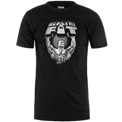 Healthy 'N Fit Black and Chrome T-Shirt